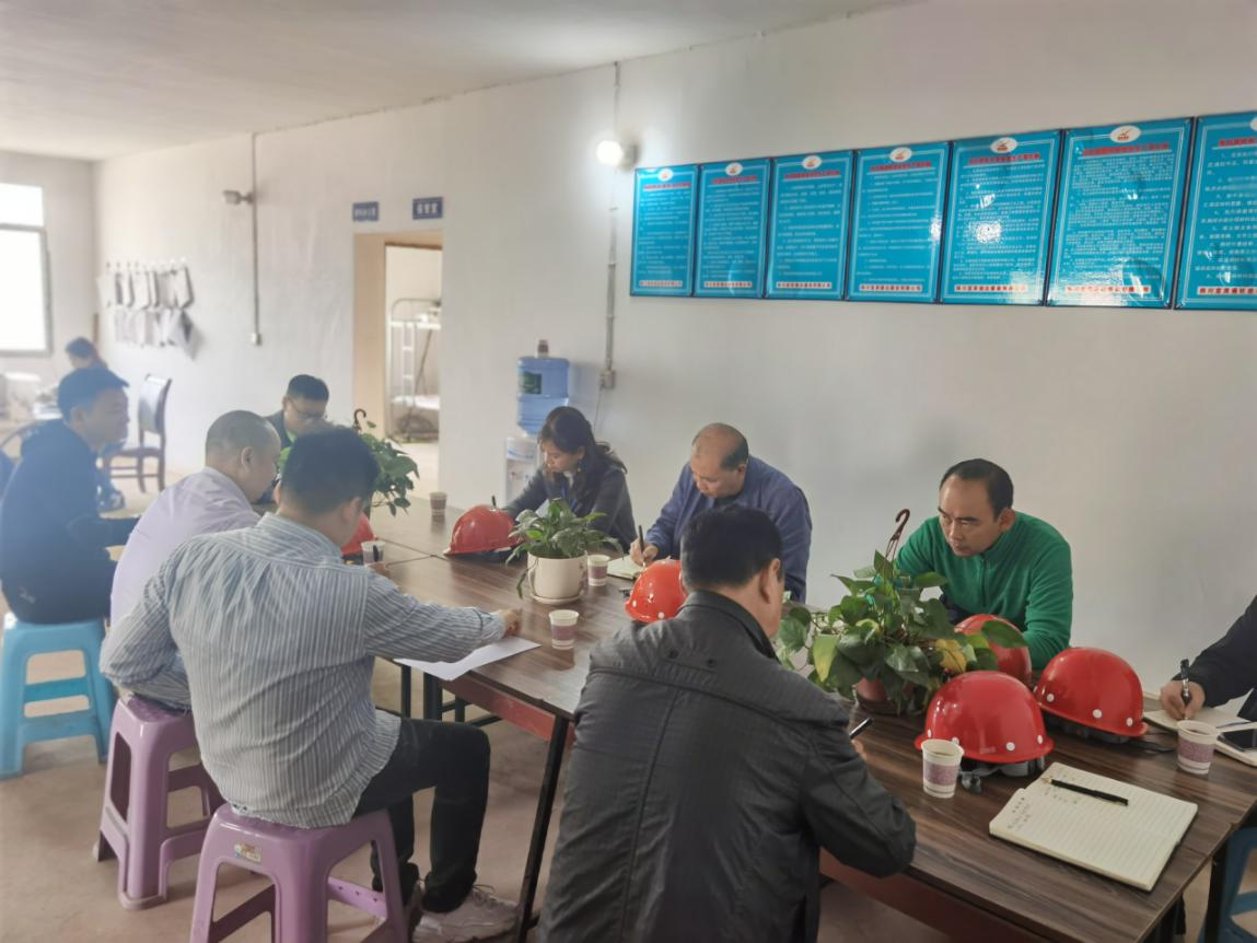 集團公司黨委委員、副總經(jīng)理任大慶督查指導高捷水廠在建工程