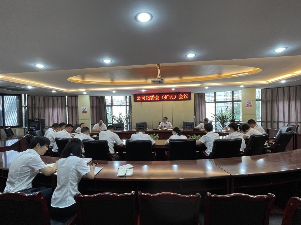 集團(tuán)公司紀(jì)委召開(kāi)紀(jì)委（擴(kuò)大）會(huì)議