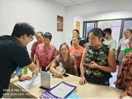 臨港公司開展夜間+周末“進小區(qū)”宣傳實踐活動